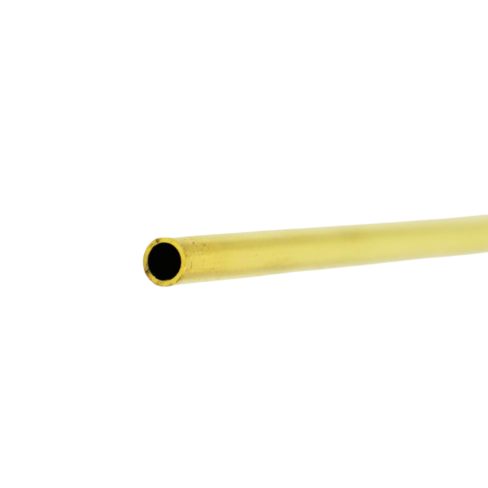 K&S 8121 Soft Brass Fuel Tube 1/8" x .014" Wall x 12" (1 Piece)