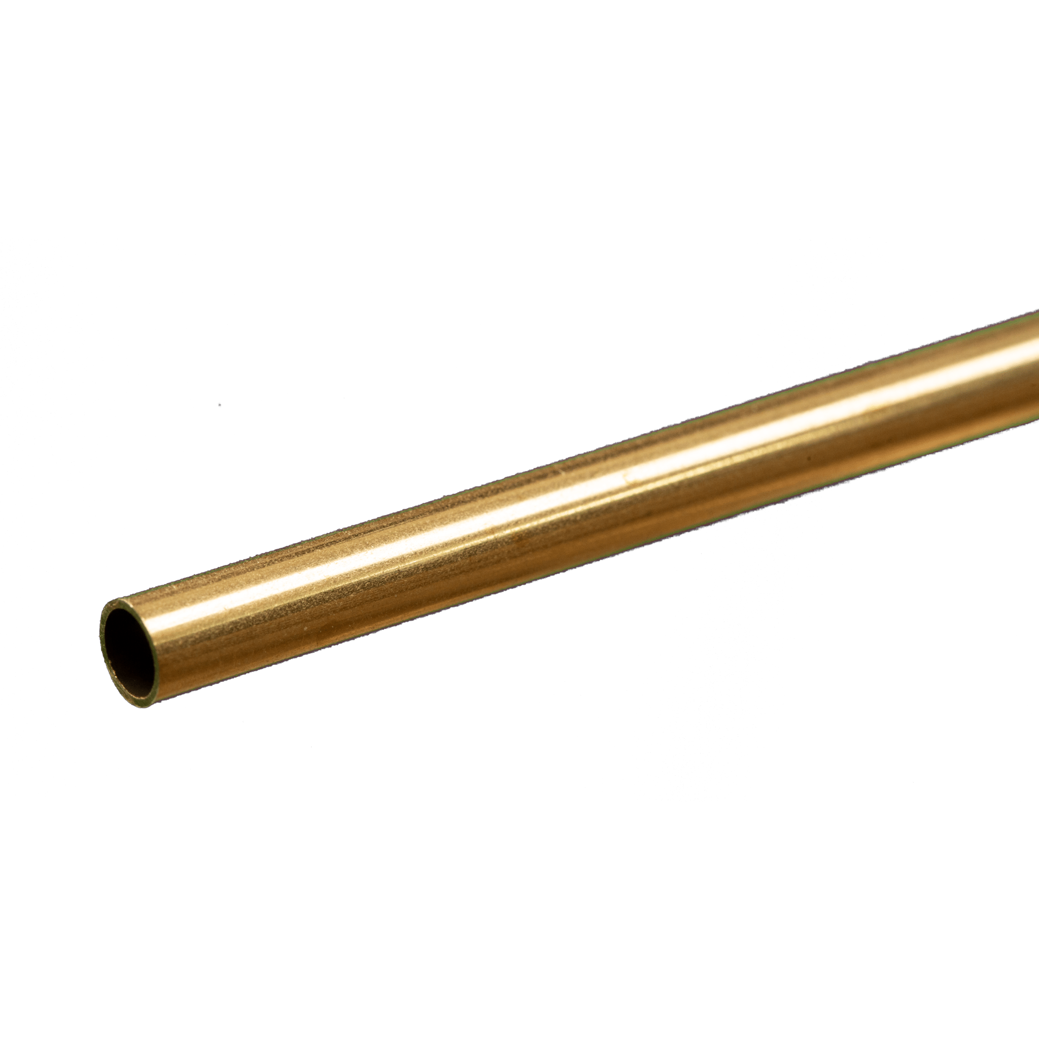 K&S 8129 Round Brass Tube 3/16" OD x .014" Wall x 12" (1 Piece)