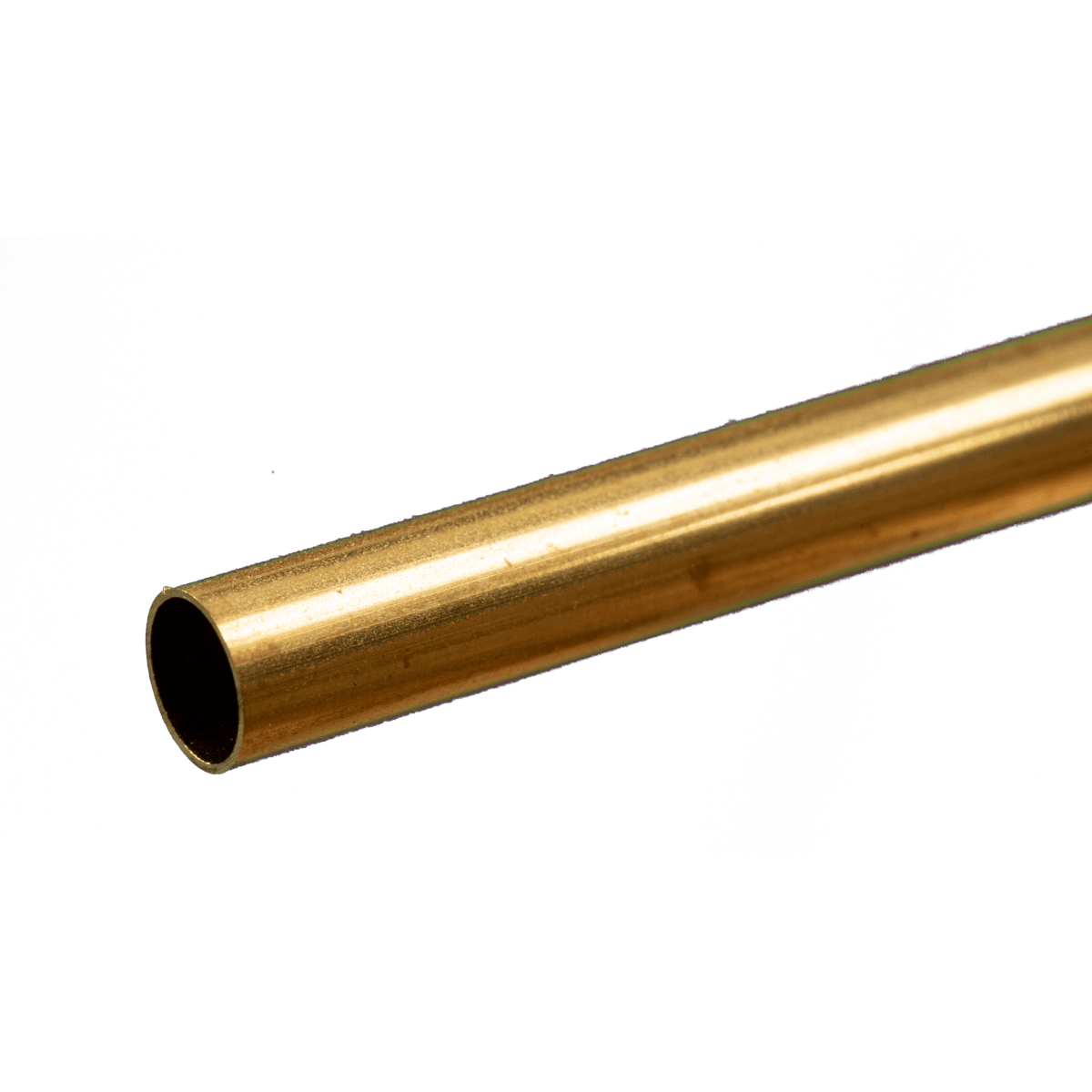 K&S 8133 Round Brass Tube 5/16" OD x 0.014" Wall x 12" Long (1 Piece) - Oakville Model Trains Depot