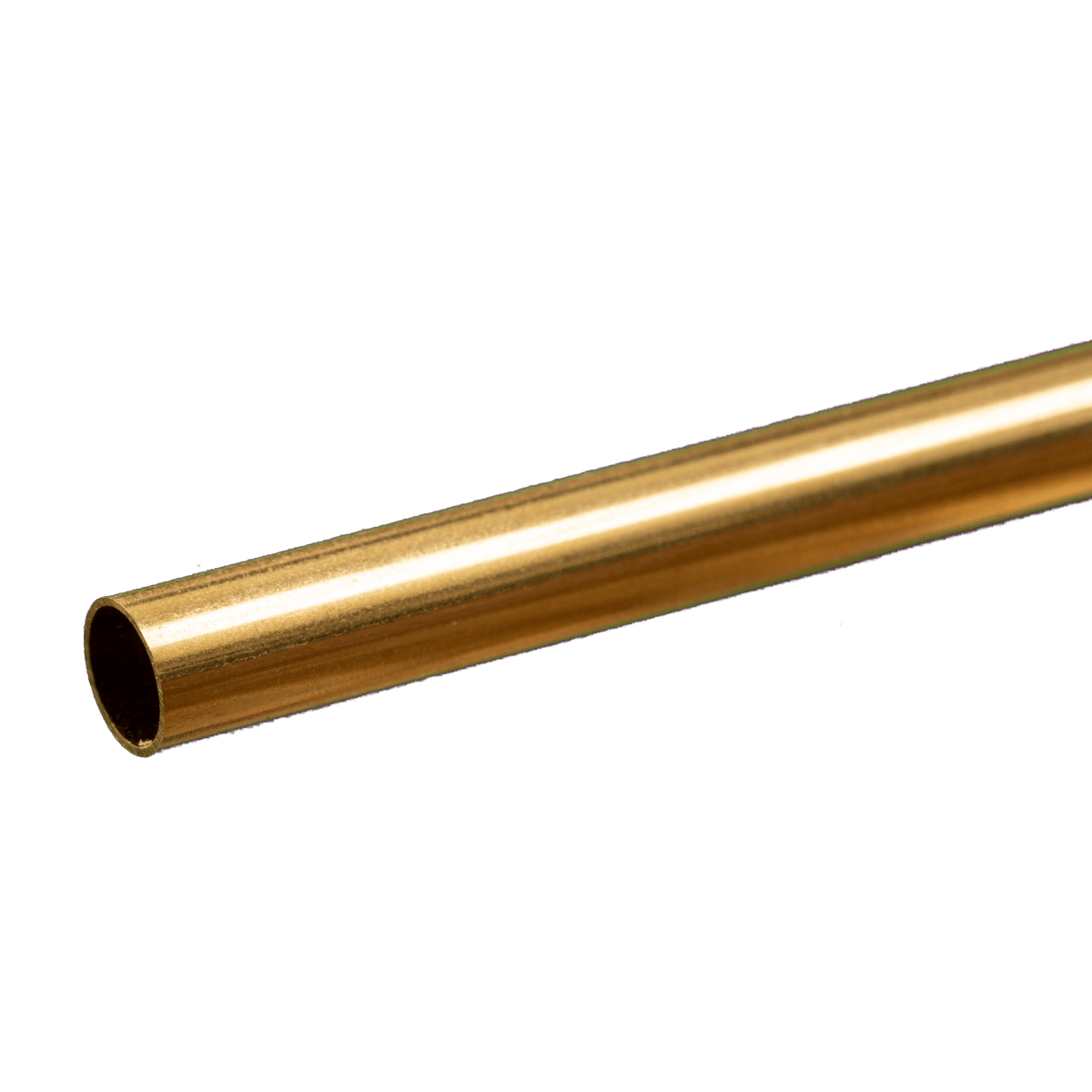 K&S 8136 Round Brass Tube 13/32" OD x 0.014" Wall x 12" Long (1 Piece) - Oakville Model Trains Depot