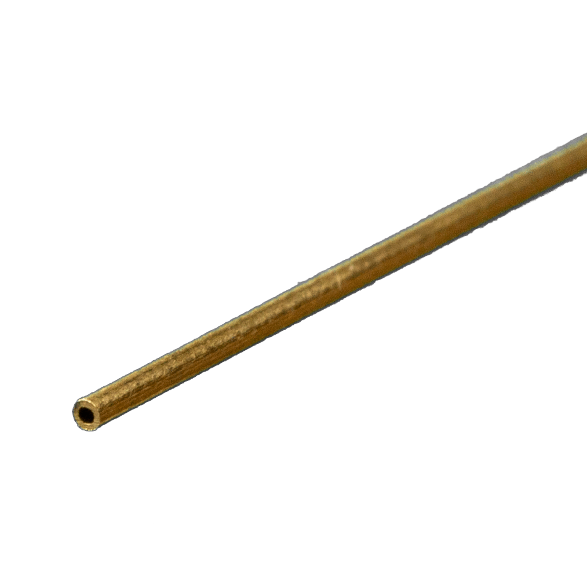 K&S 815035 Round Brass Tube 1/32" OD x .006" Wall x 12" (1 Piece)