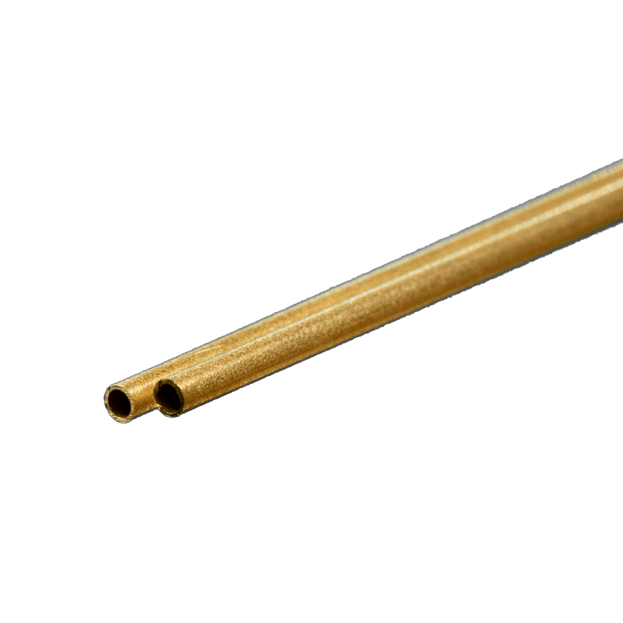 K&S 15037 Brass Round Tube 1/16" x .006" Wall x 12" (2 Pieces)