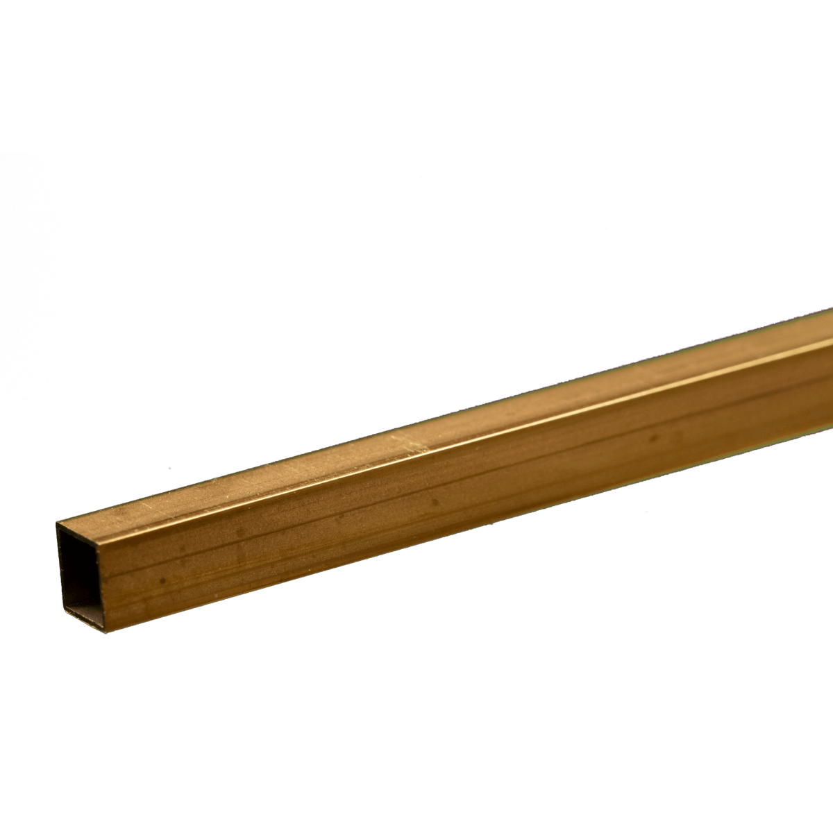 K&S 8154 Square Brass Tube 7/32" OD x 0.014" Wall x 12" Long (1 Piece) - Oakville Model Trains Depot