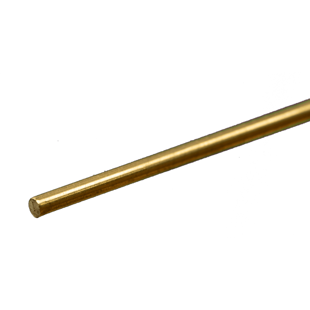 K&S 8163 Round Brass Rod 3/32" OD x 12" Long (1 Piece) - Oakville Model Trains Depot