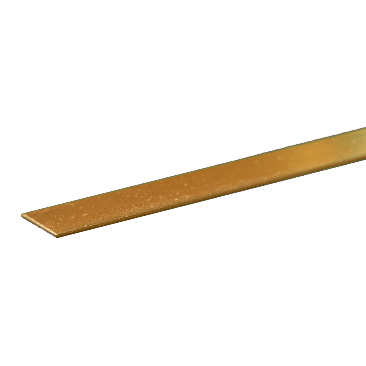 K&S 8236 Brass Strip 0.025" Thick x 1/2" Wide x 12" Long (1 Piece) - Oakville Model Trains Depot