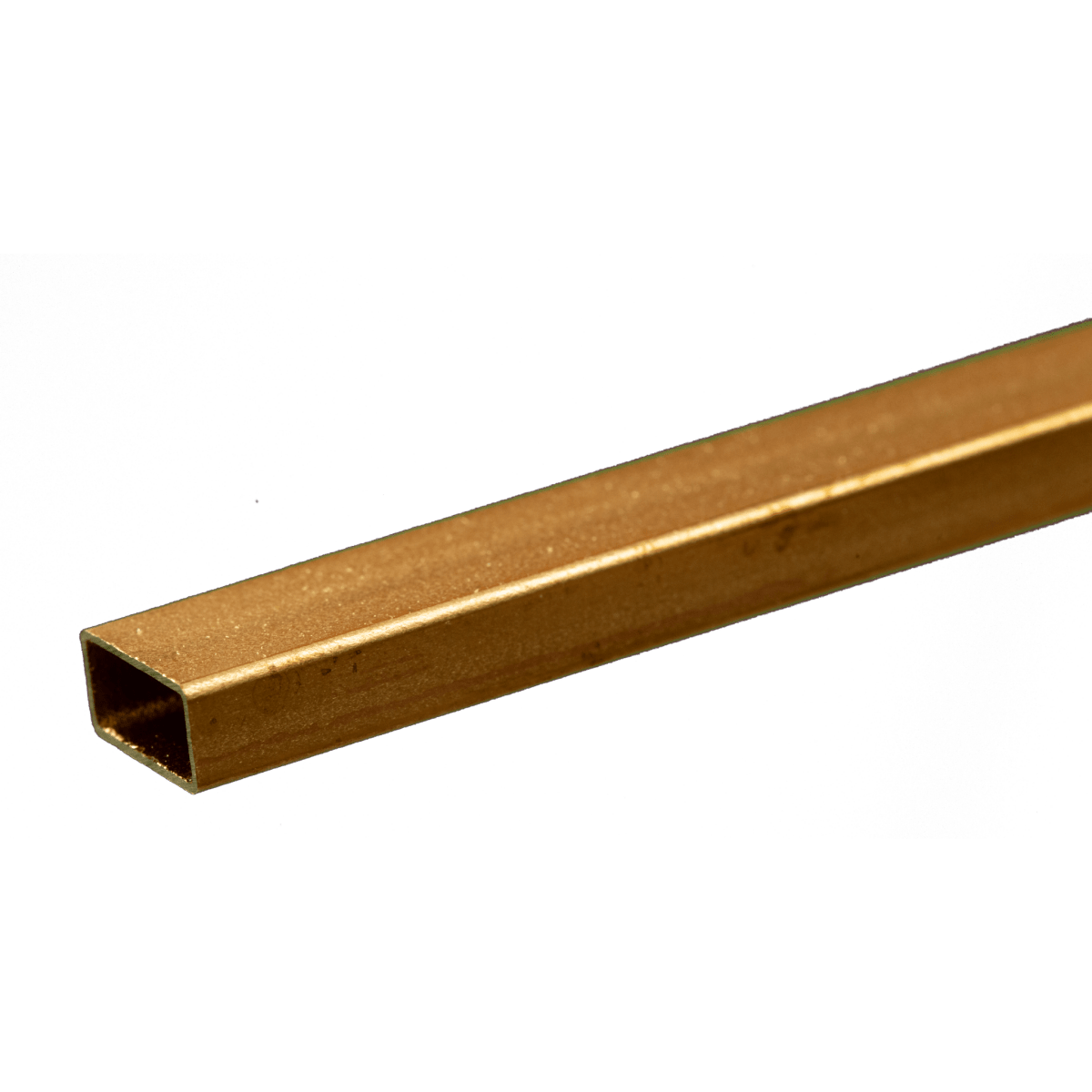 K&S 8268 Rectangular Brass Tube 3/16" X 3/8" x 0.014" Wall x 12" Long (1 Piece) - Oakville Model Trains Depot
