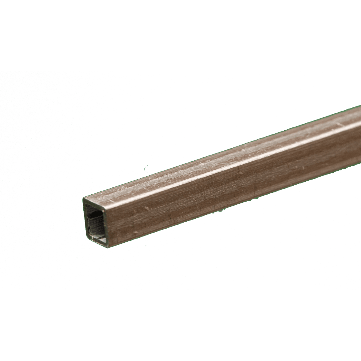 K&S 83011 Square Aluminum Tube 1/8" OD x 0.014" Wall x 12" Long (1 Piece) - Oakville Model Trains Depot