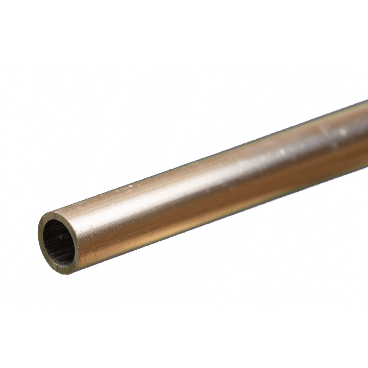 K&S 83032 Round Aluminum Tube 5/16" OD x 0.035" Wall x 12" Long (1 Piece) - Oakville Model Trains Depot