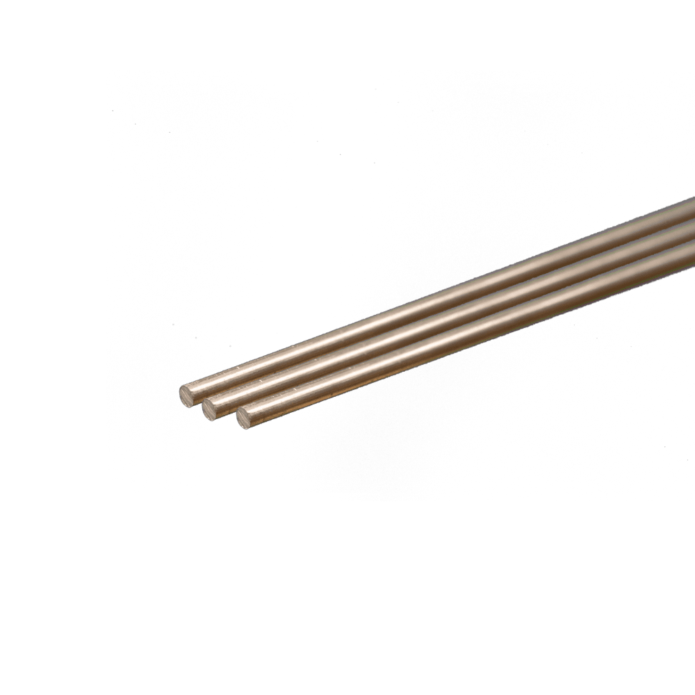 K&S 83041 Round Aluminum Rod 1/16" OD x 12" Long (3 Pieces) - Oakville Model Trains Depot