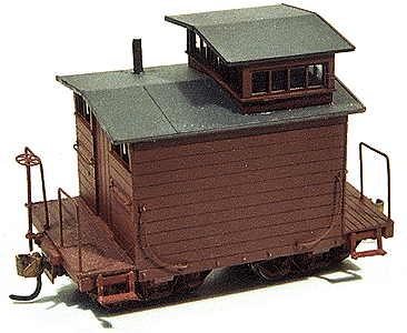 Durango Press 55 HOn3 Scale West Side Lumber Caboose Kit