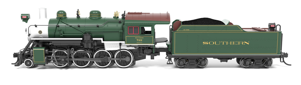 Broadway Limited 8403 N scale 2-8-0 Consolidation SOU 722