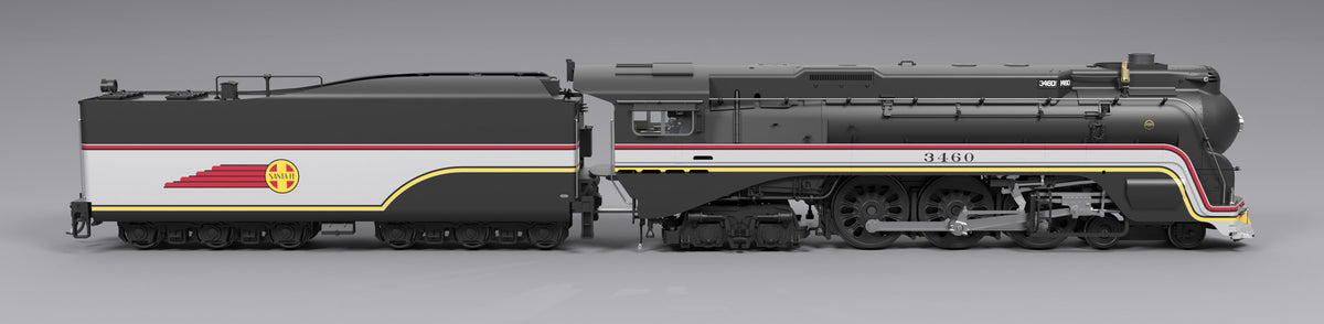 Broadway Limited Imports 8987 HO ATSF #3460, Valley Flyer Fantasy Paint, Paragon4 Sound/DC/DCC, Smoke - view 5
