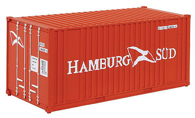 Walthers SceneMaster 8006 HO Scale 20' Corrugated Container Hamburg Sud
