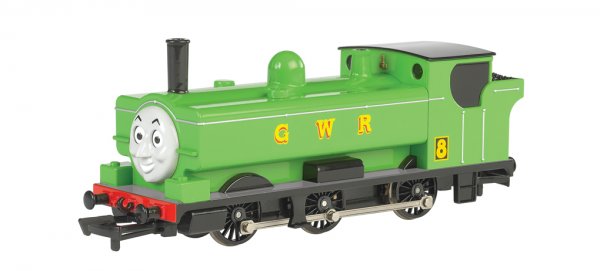 Bachmann 58810 HO Scale Thomas & Friends Duck the Great Western Engine w/ Moving Eyes