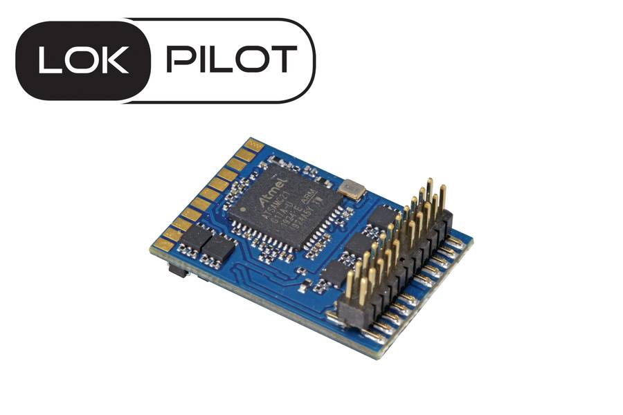 ESU 59612 LokPilot 5 DCC/MM/SX/M4, PLUX22 NEM658 no wires, Gauge: H0, 0