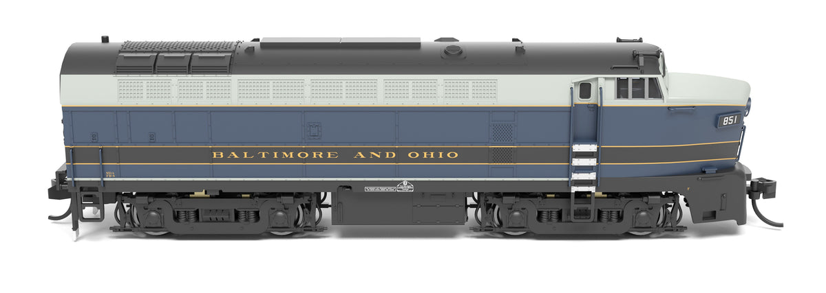 Broadway Limited Imports 9631 N B&O Sharknose, RF-16 A, As-Delivered, 857A, No-Sound / DCC-Ready - view 6