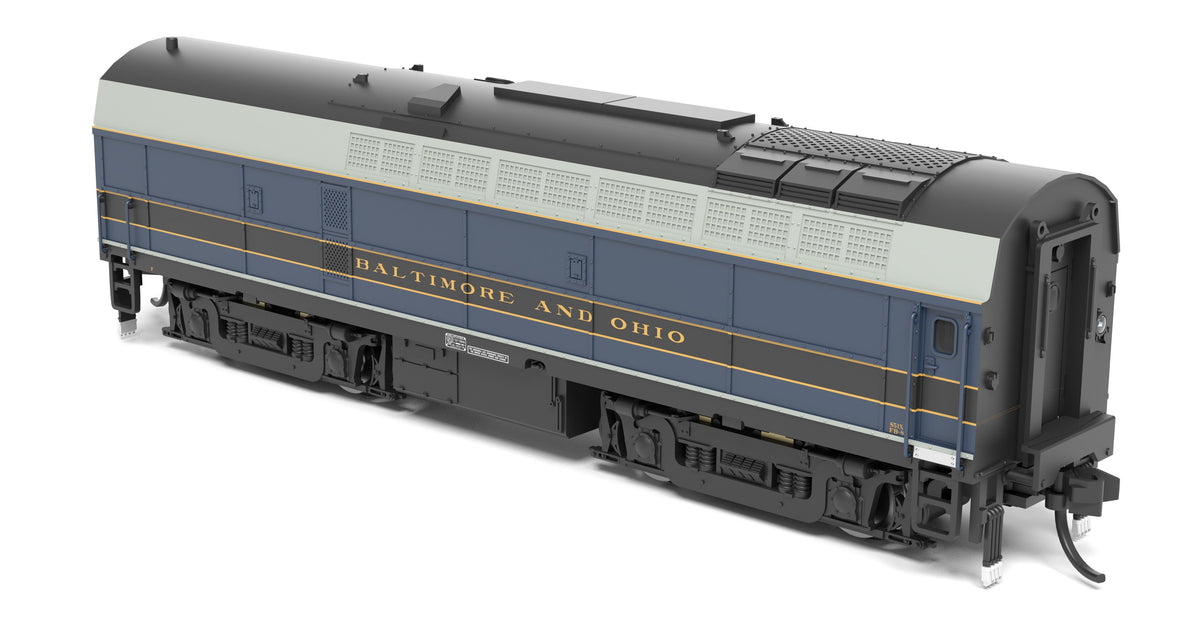 Broadway Limited Imports 9632 N B&O Sharknose, RF-16 B, As-Delivered, 857X, No-Sound / DCC-Ready - view 4