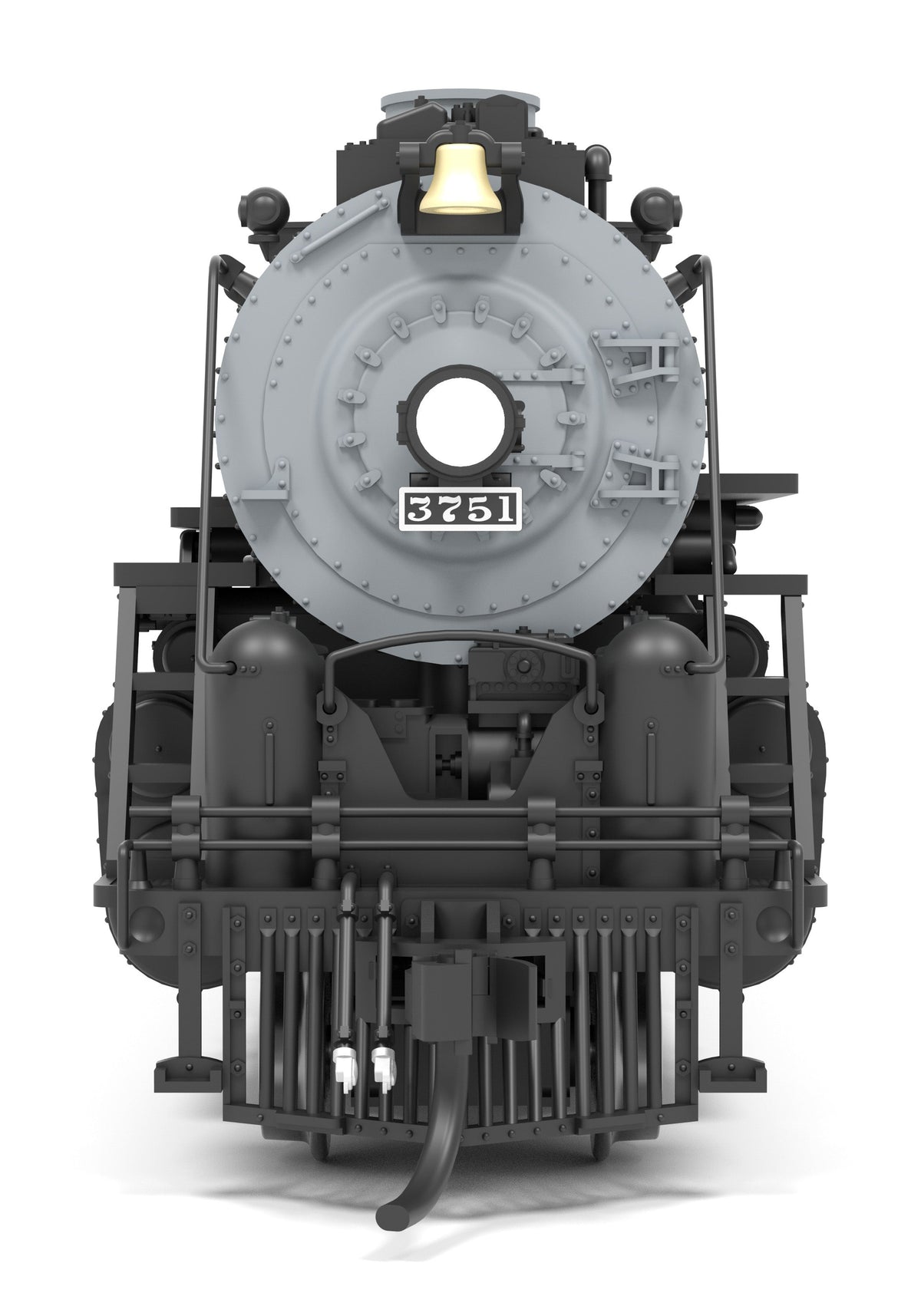 Broadway Limited Imports 9401 N ATSF 4-8-4, #3756, In Service, Paragon4 Sound/DC/DCC, w/ Smoke - view 4