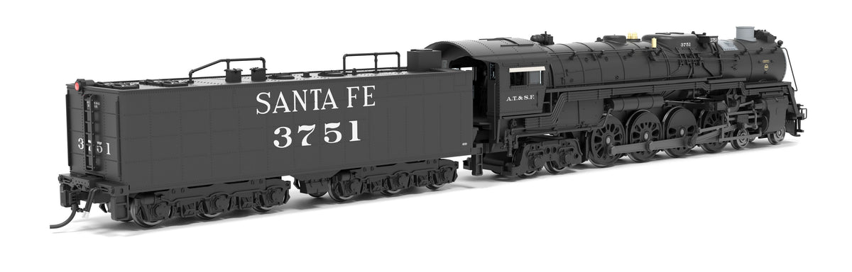 Broadway Limited Imports 9411 N ATSF 4-8-4, #3756, In Service, No-Sound / DCC-Ready - view 7