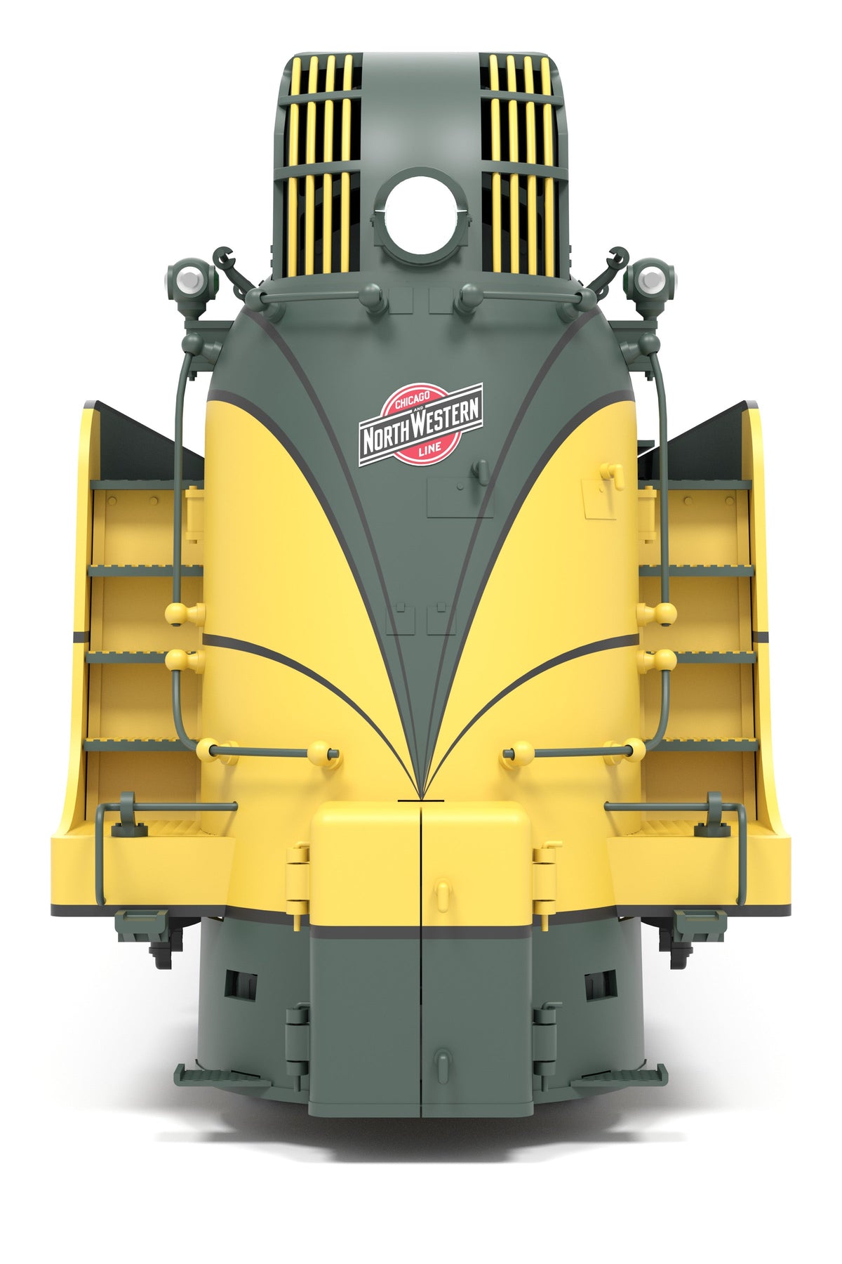Broadway Limited Imports 9543 HO C&NW 4-6-2 "Yellow Jacket", #1620, 1942 Appearance, No-Sound / DCC-Ready - view 2