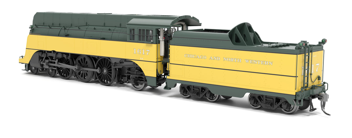 Broadway Limited Imports 9543 HO C&NW 4-6-2 "Yellow Jacket", #1620, 1942 Appearance, No-Sound / DCC-Ready - view 4