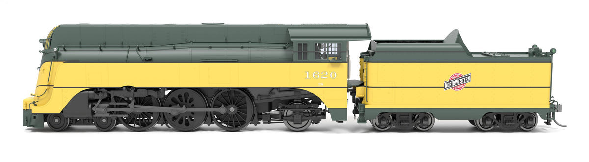 Broadway Limited Imports 9546 HO C&NW 4-6-2 "Yellow Jacket", #1620, 1944 Appearance, Paragon4 Sound/DC/DCC - view 2