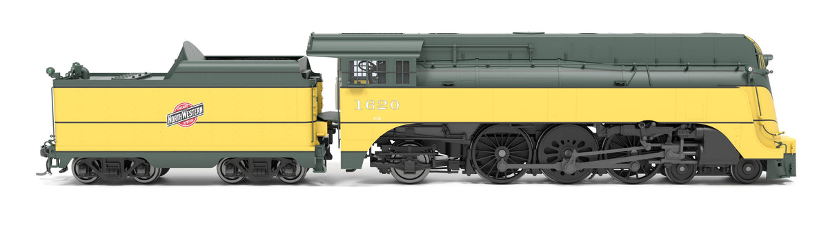 Broadway Limited Imports 9546 HO C&NW 4-6-2 "Yellow Jacket", #1620, 1944 Appearance, Paragon4 Sound/DC/DCC - view 5