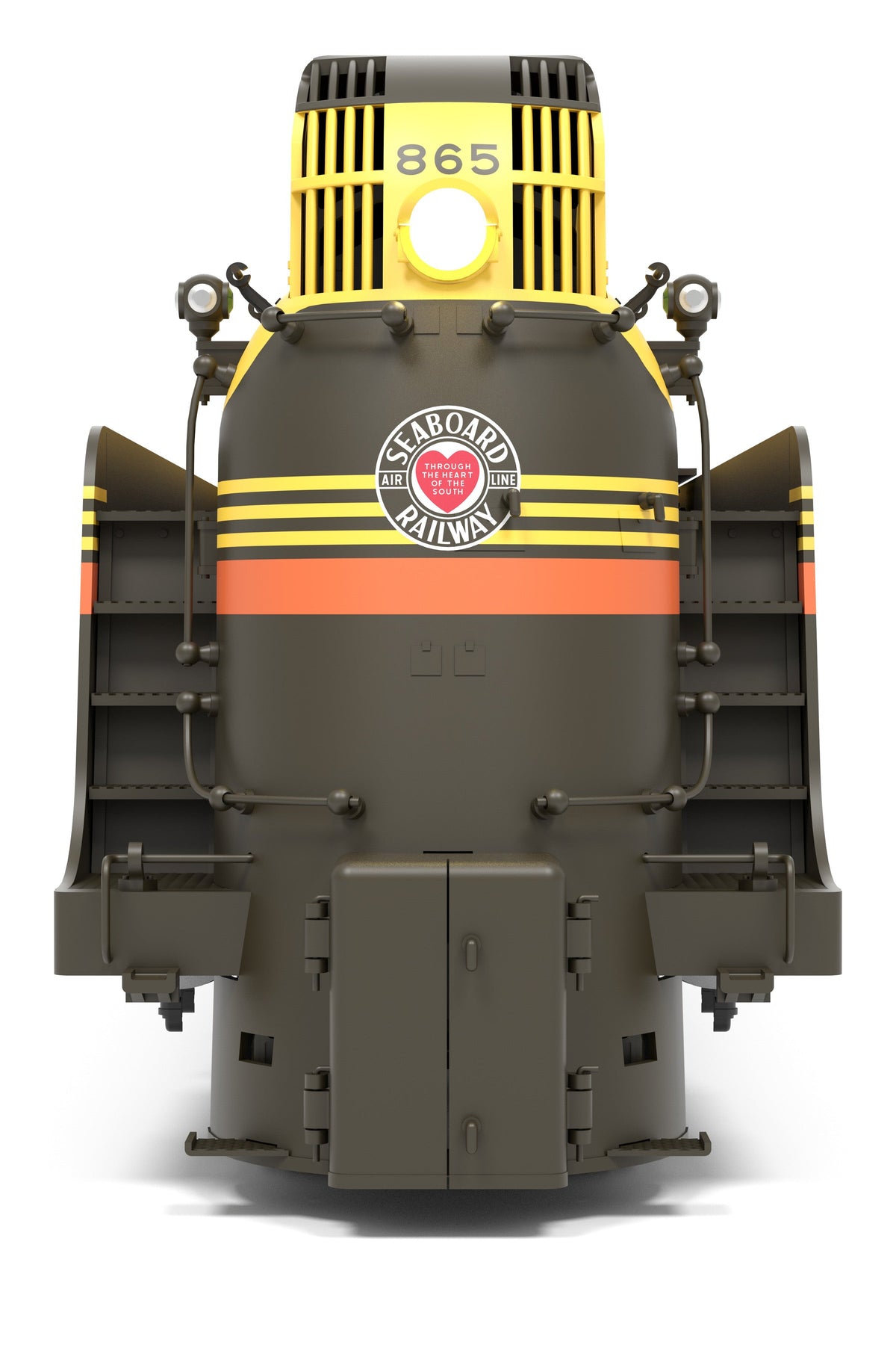 Broadway Limited Imports 9553 HO C&NW 4-6-2, SAL #865, "Silver Meteor" Passenger Scheme, No-Sound / DCC-Ready (Fantasy Paint Scheme) - view 2
