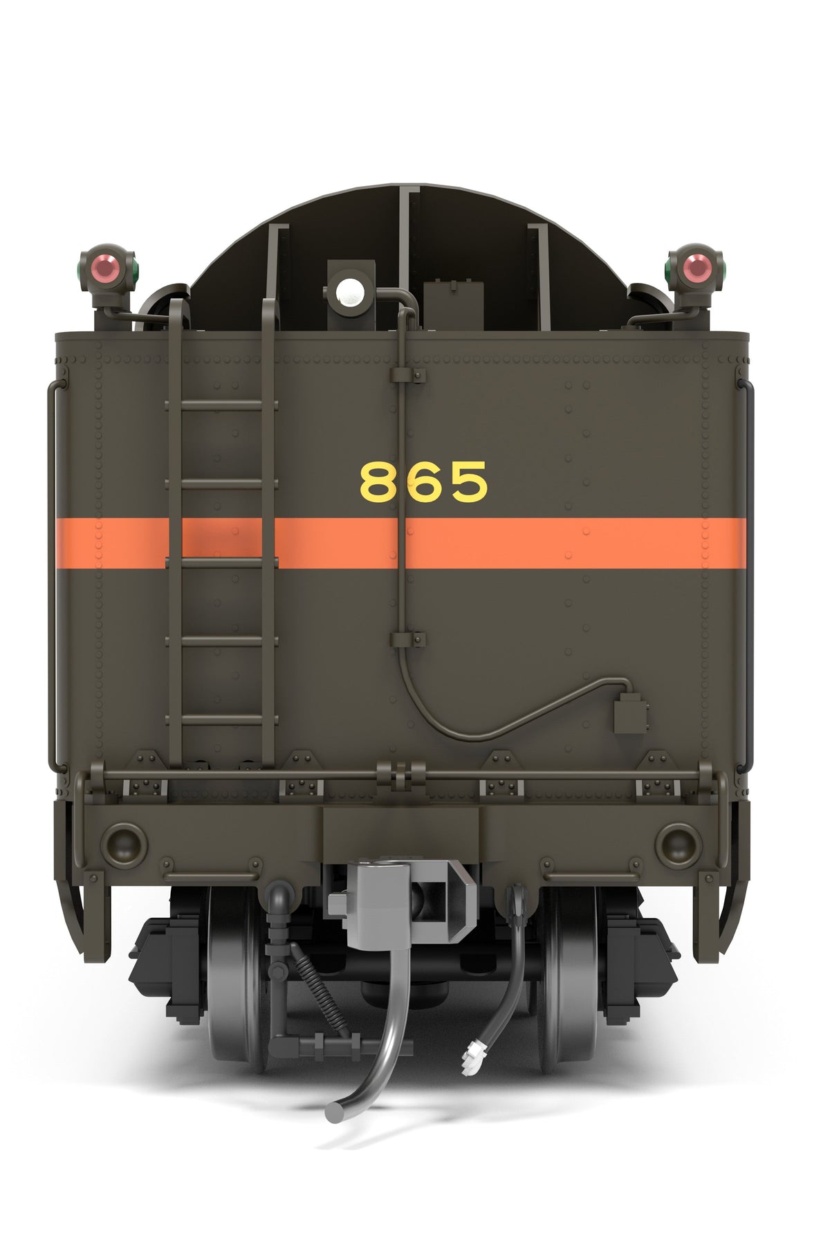 Broadway Limited Imports 9553 HO C&NW 4-6-2, SAL #865, "Silver Meteor" Passenger Scheme, No-Sound / DCC-Ready (Fantasy Paint Scheme) - view 5