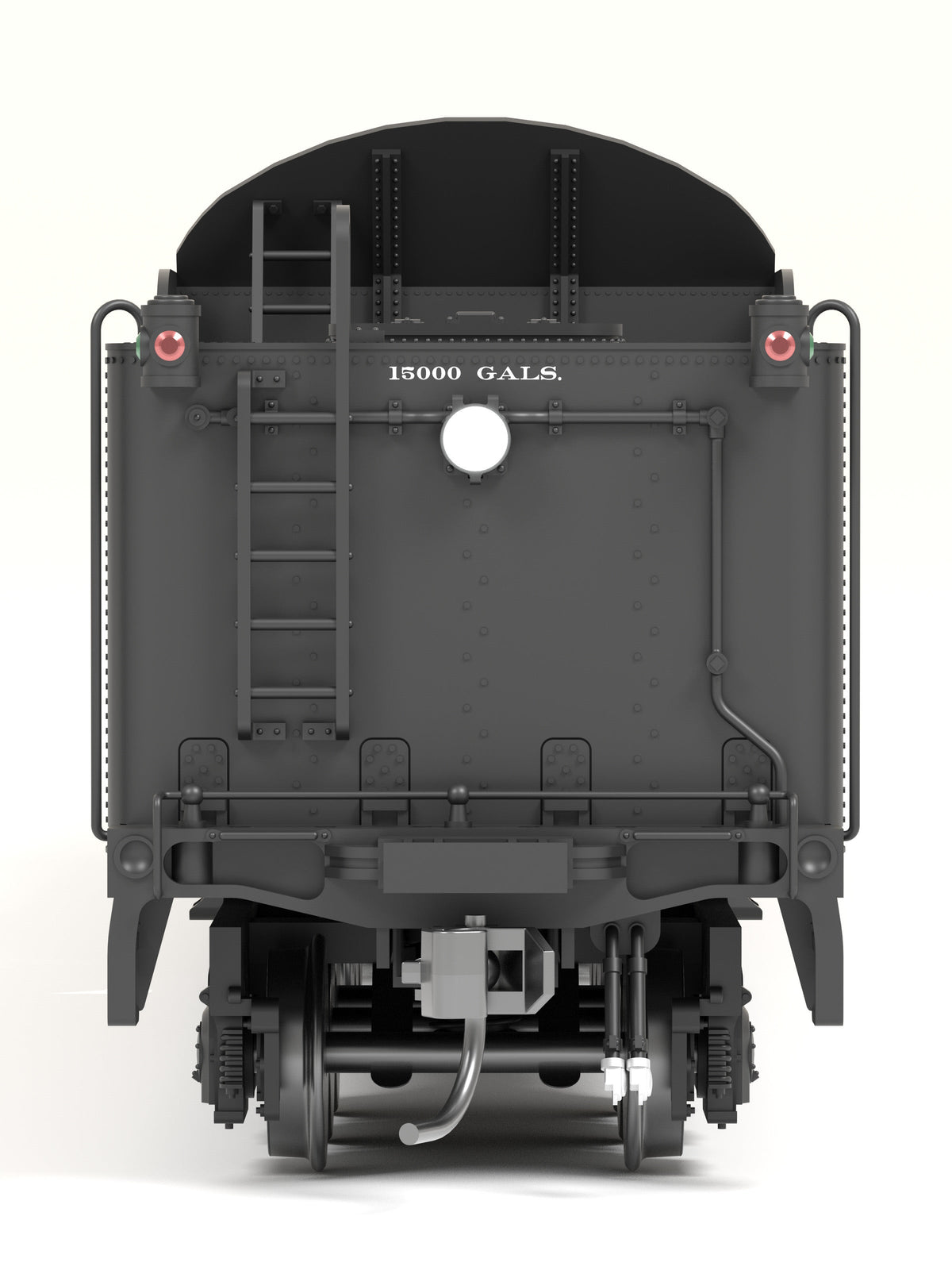 Broadway Limited Imports 9613 HO Lima A-1 Berkshire 2-8-4 (Brass-Hybrid), Lima Locomotive Works #1, 1920s Appearance, Stealth Series, No-Sound / DCC-Ready — view 8