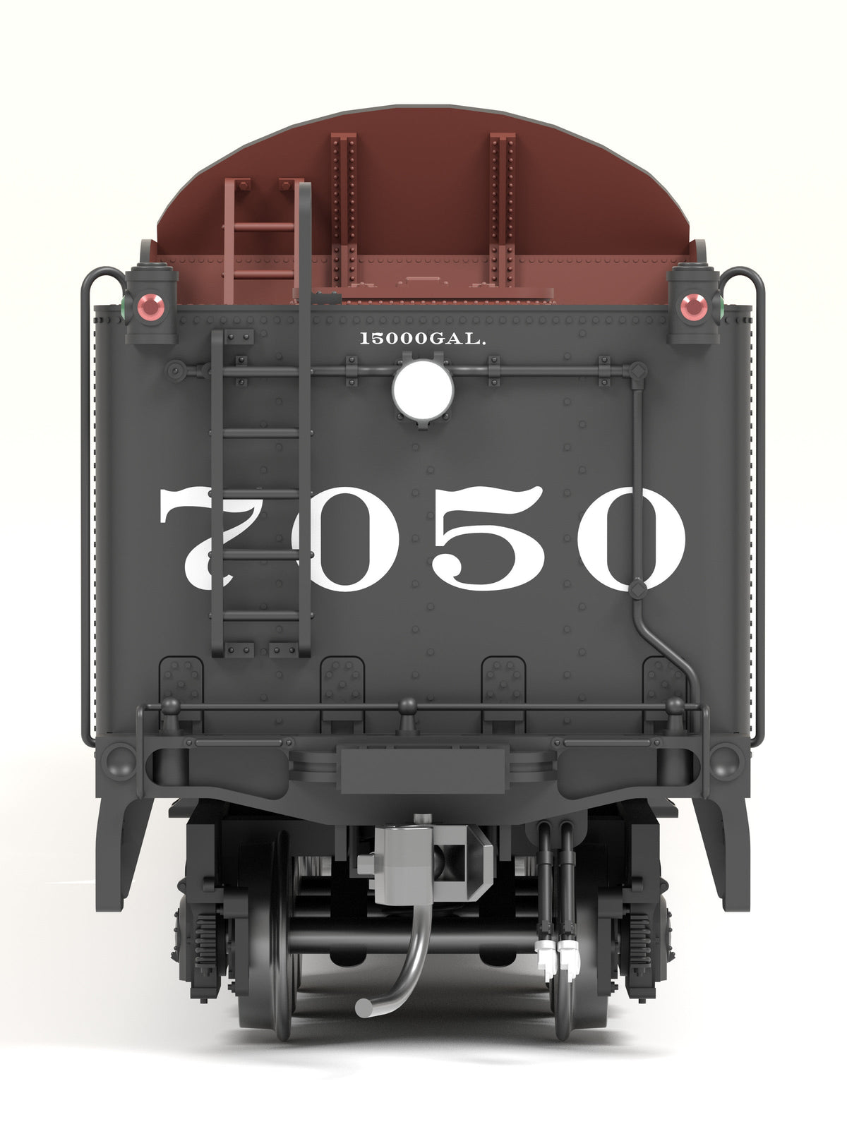 Broadway Limited Imports 9615 HO Illinois Central Lima A-1 Berkshire 2-8-4 (Brass-Hybrid), Illinois Central #7050, 1930s Appearance, Stealth Series, No-Sound / DCC-Ready — view 8