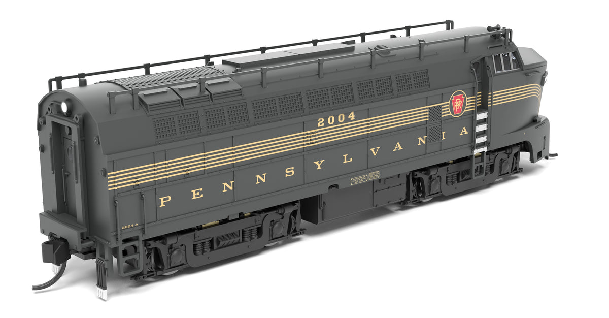 Broadway Limited Imports 9621 N PRR Sharknose, BF-16 A/B set, 2008-A/2008-B, DGLE 5-Stripe, A-unit Paragon4 Sound/DC/DCC, Unpowered B - view 3