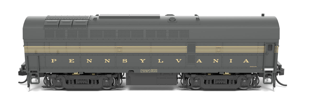 Broadway Limited Imports 9620 N PRR Sharknose, BF-16 A/B set, 2004-A/2004-B, DGLE 5-Stripe, A-unit Paragon4 Sound/DC/DCC, Unpowered B - view 7