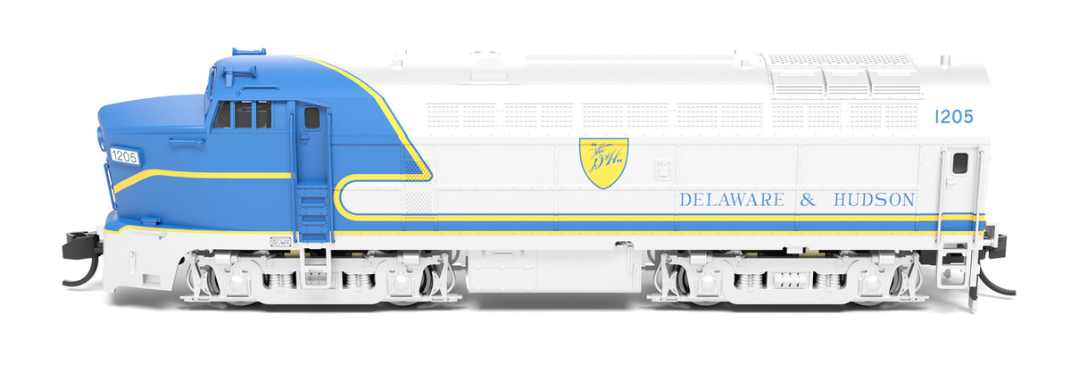 Broadway Limited Imports 9640 N D&H Sharknose, RF-16 A, 1216, Blue Warbonnet, Paragon4 Sound/DC/DCC - view 2
