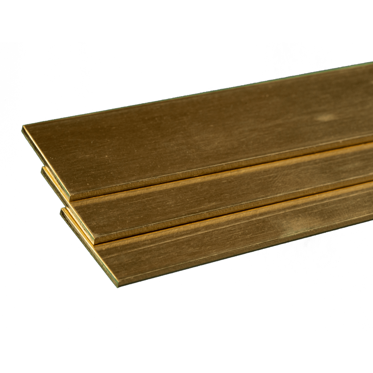 K&S 9733 Brass Strip 0.064" Thick x 1" Wide x 36" Long (3 Pieces) - Oakville Model Trains Depot