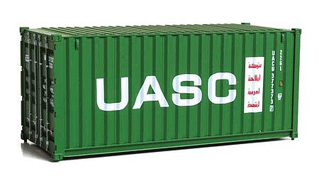 Walthers SceneMaster 8076 HO Scale 20' Corrugated Container UASC
