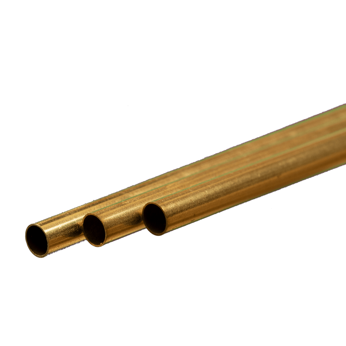 K&S 9837 Round Brass Tube 4.5mm OD x 0.225mm Wall x 300mm Long (3 Pieces) - Oakville Model Trains Depot