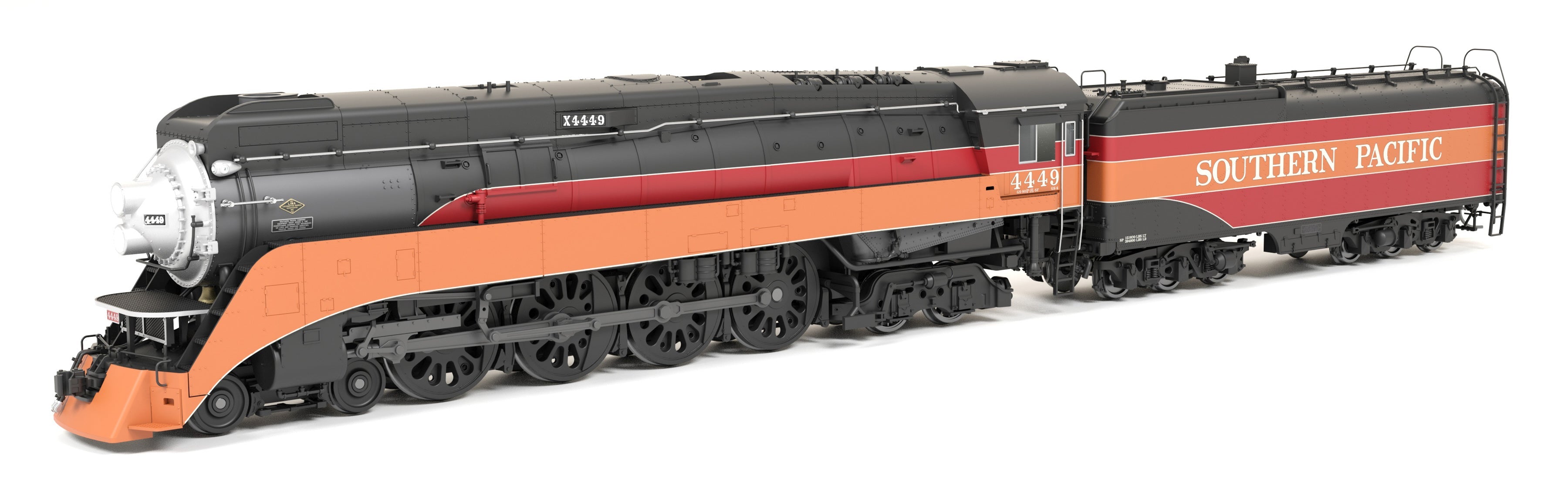 Broadway Limited Imports 9838 HO Southern Pacific GS-4 Southern Pacific 4449 Daylight - main view