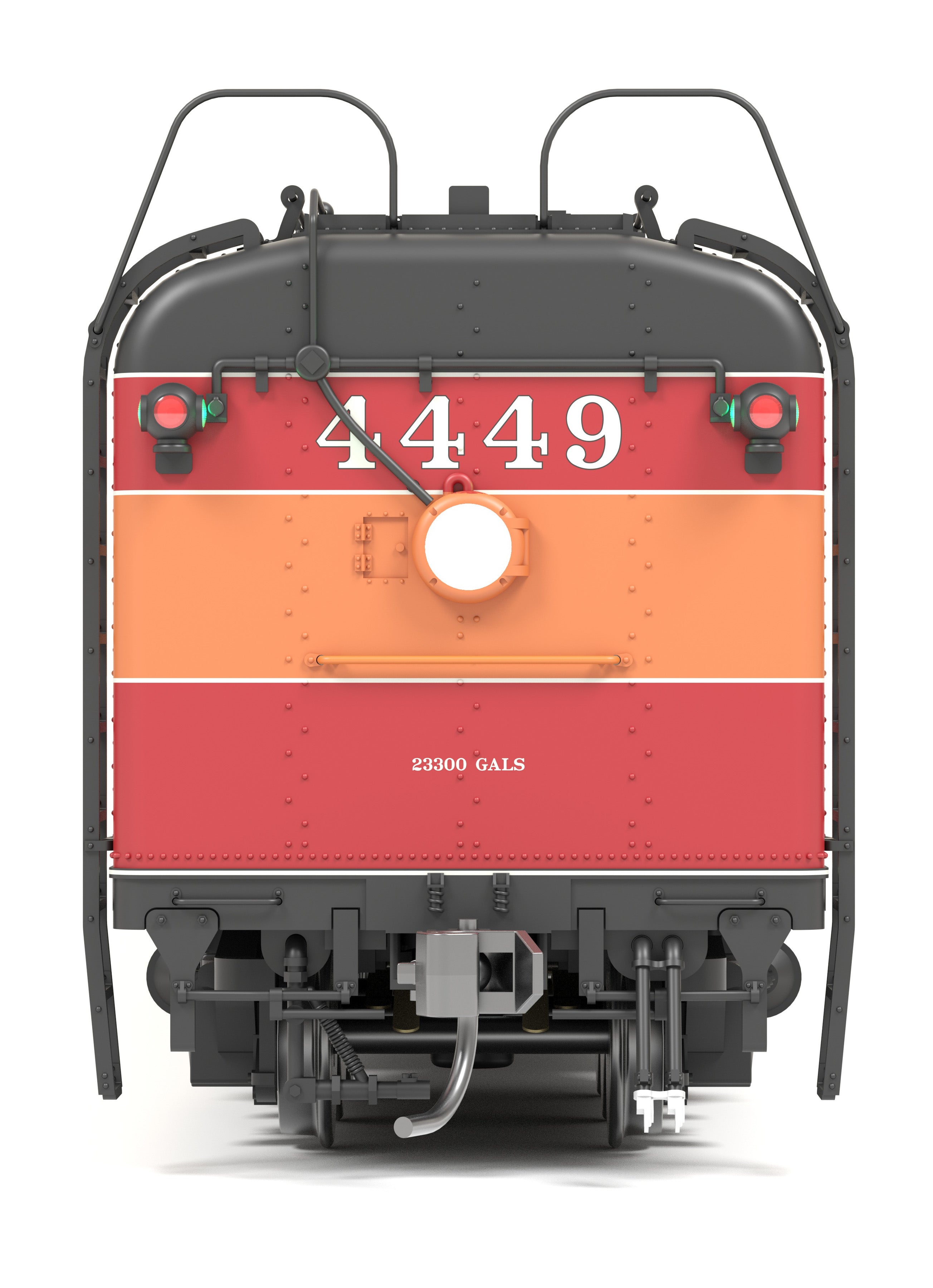 BLI 9838 HO GS-4 SP 4449 - cab and engineer-side detail