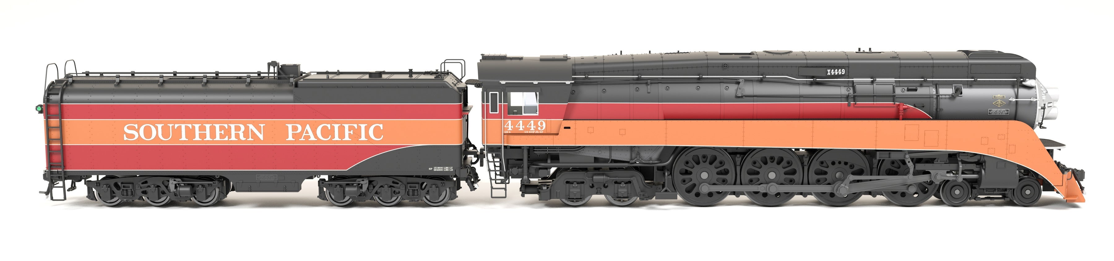 BLI 9838 HO GS-4 SP 4449 - roof and exhaust detail