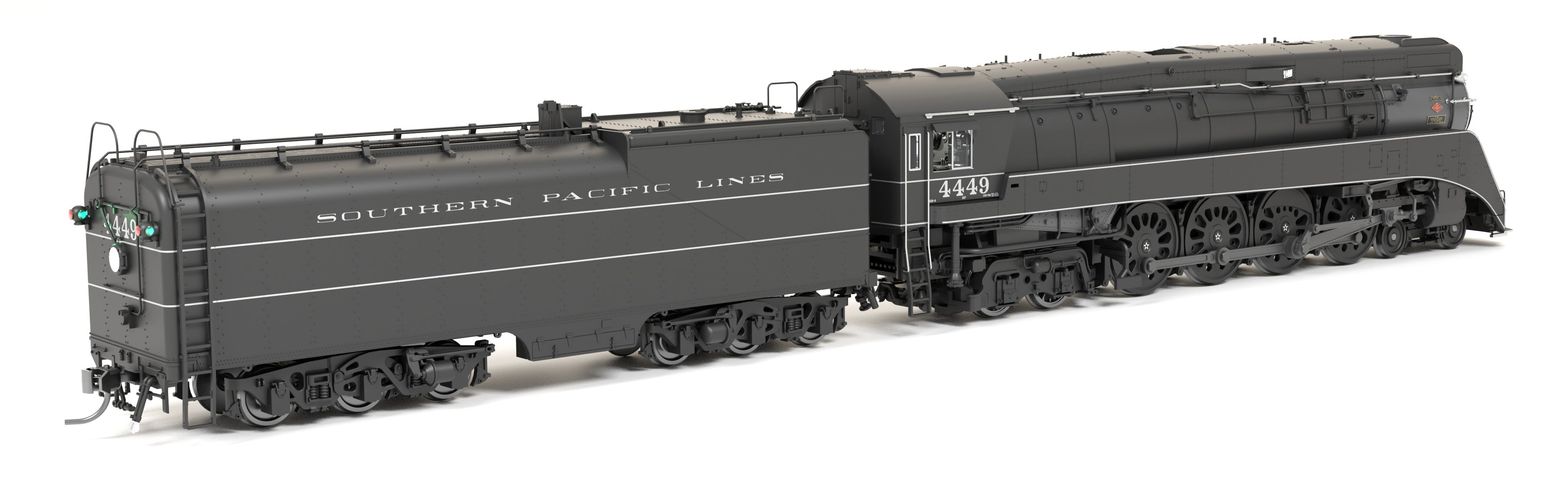 BLI 9843 HO GS-4 SP 4449 - trucks and fuel tank
