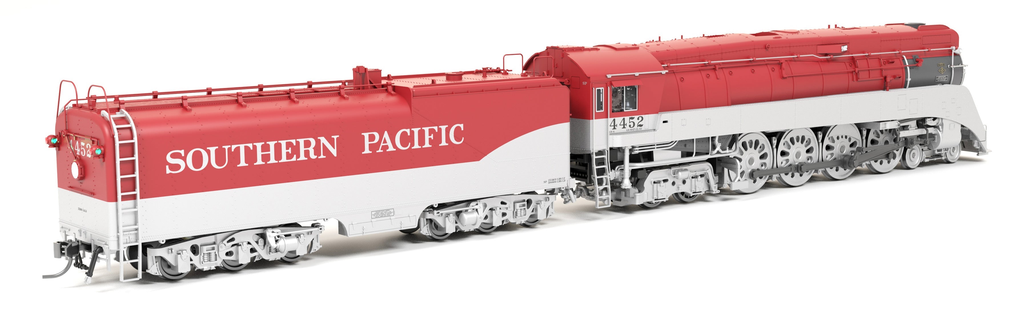 BLI 9846 HO GS-4 SP 4452 - trucks and fuel tank