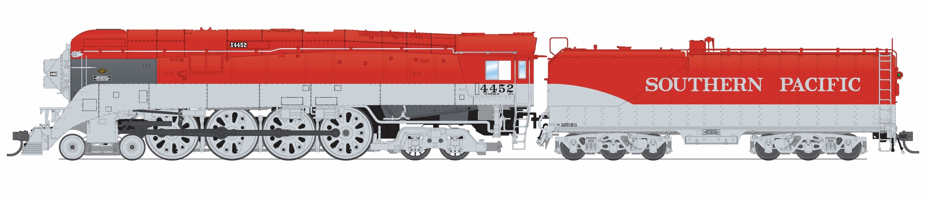 BLI 9847 HO GS-4 SP 4452 - opposite side view