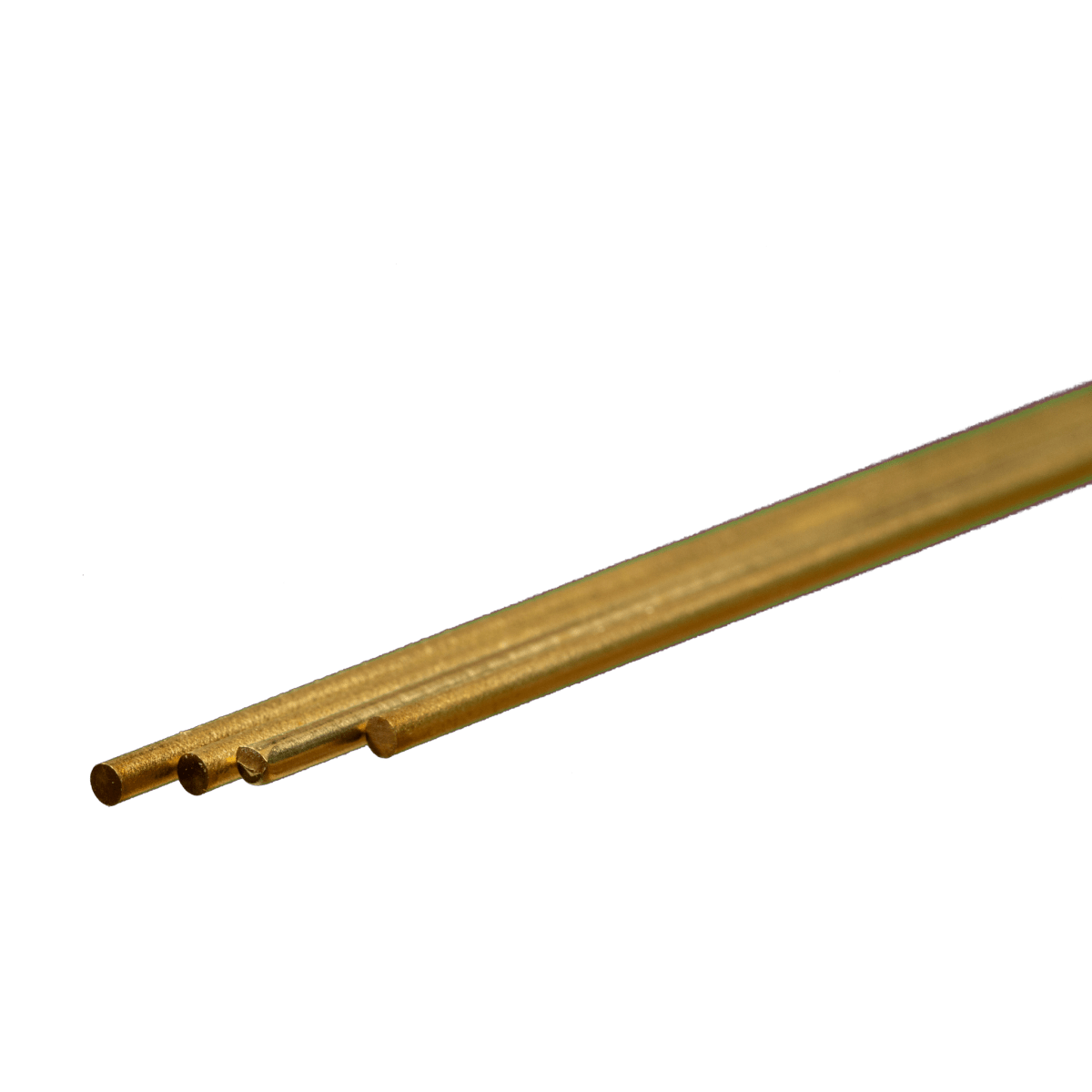 K&S 9863 Round Brass Rod 2mm OD x 300mm Long (4 Pieces) - Oakville Model Trains Depot