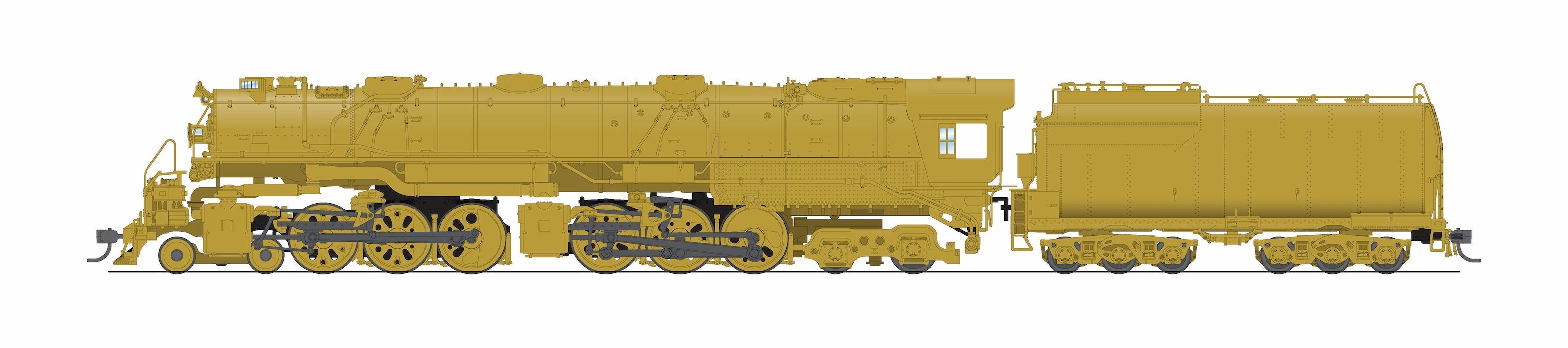 BLI 9921 HO Challenger CSA-2 UP - roof and exhaust detail