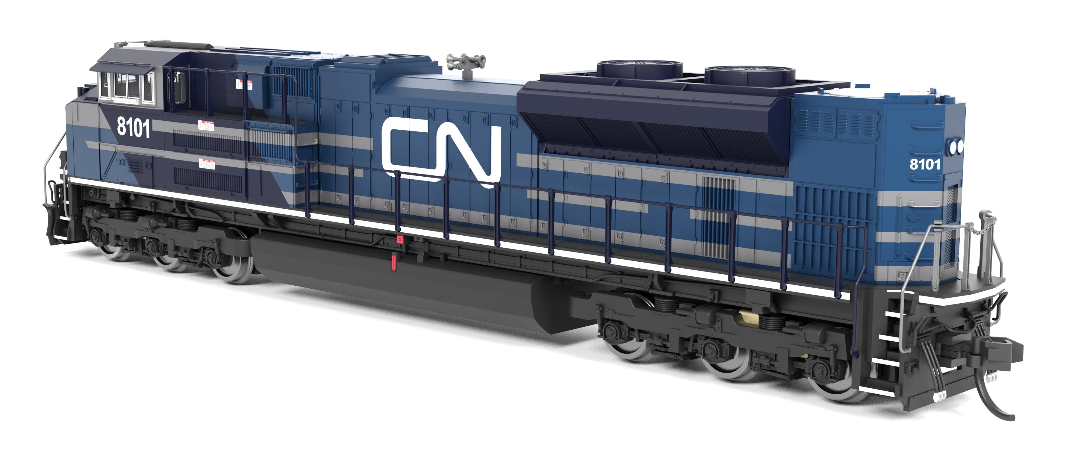 BLI 9962 N SD70ACe CN 8101 - front 3/4 view
