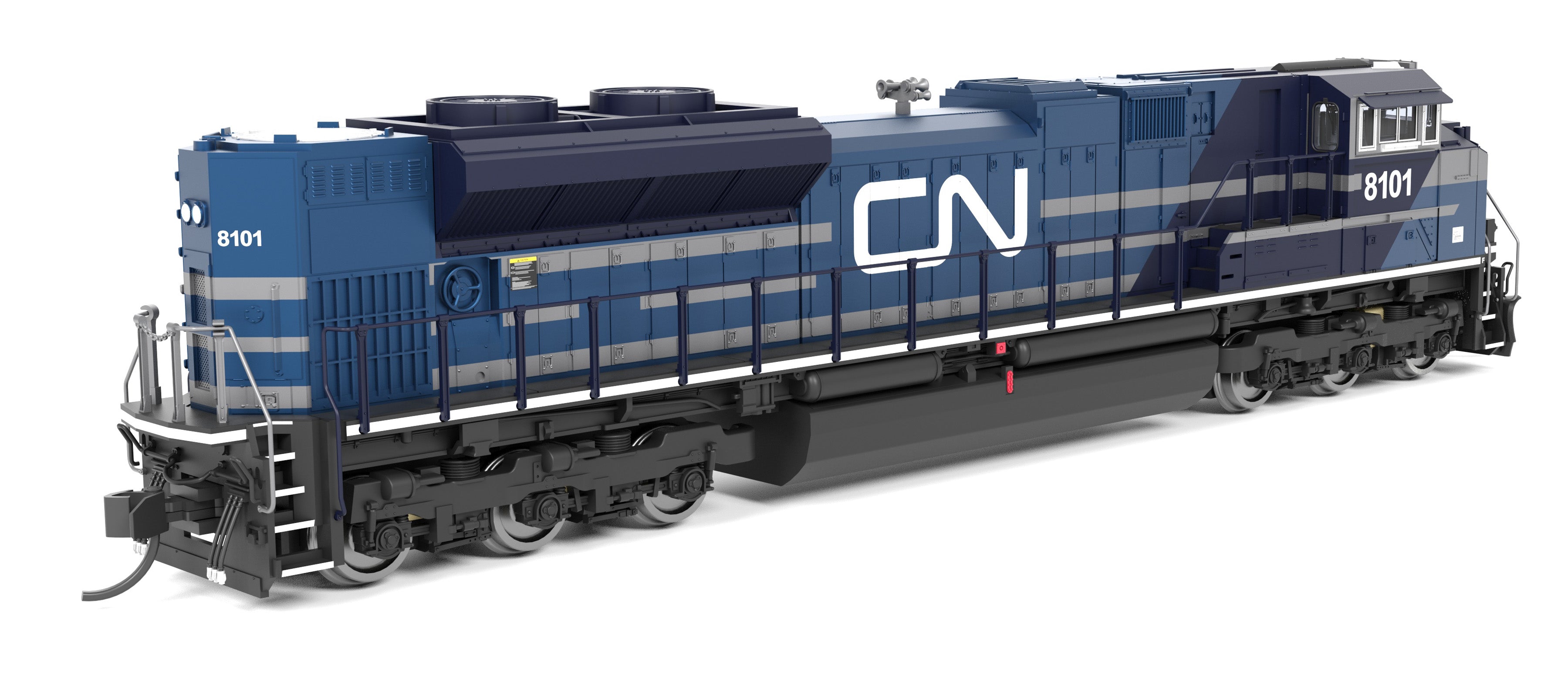 BLI 9962 N SD70ACe CN 8101 - rear 3/4 view