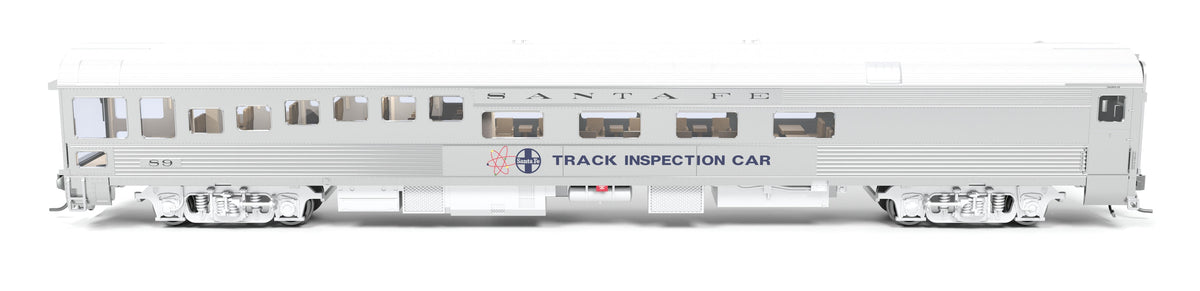 Broadway Limited Imports 9991 HO ATSF Track Inspection Car, ATSF #89, 1982-1990 Appearance - view 2