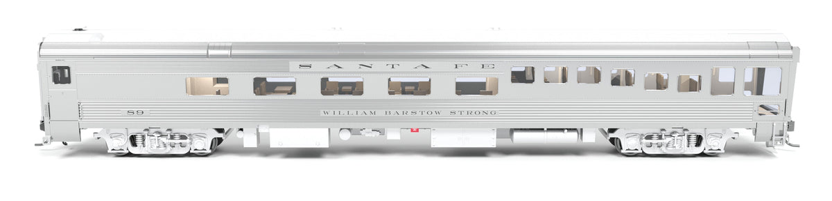 Broadway Limited Imports 9992 HO ATSF Track Inspection Car, ATSF #89 "William Barstow Strong", 1990-1995 Appearance - view 3