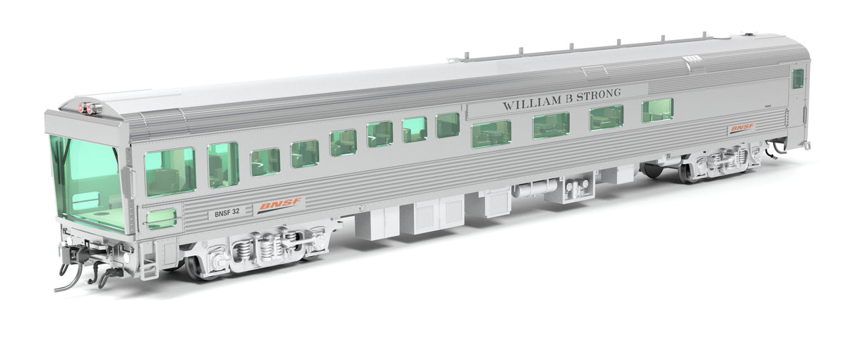 Broadway Limited Imports 9995 HO BNSF Track Inspection Car, BNSF #32 "William B. Strong", 2013-2018 Appearance